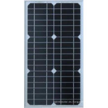 Panel solar mono de 15W para el sistema doméstico